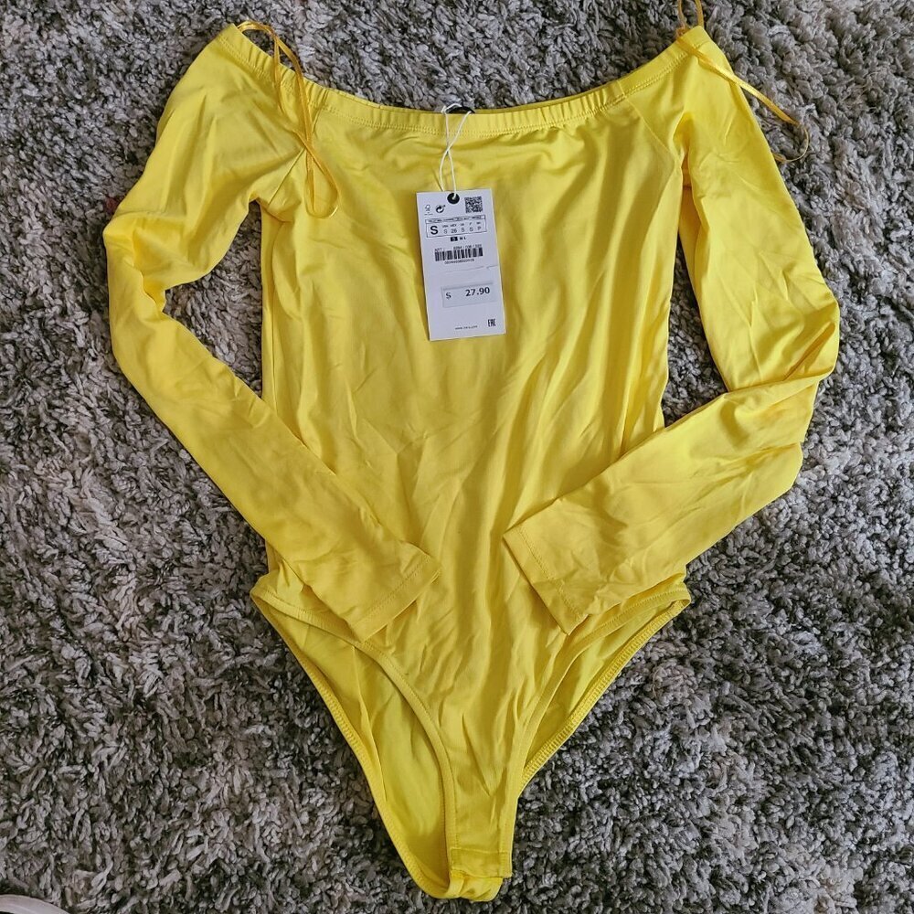 ZARA WOMEN TOP BODYSUIT SIZE S 0264/038/322